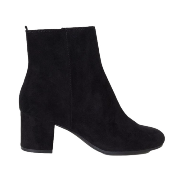 Faux Suede Ankle Boots - Picture 1 of 8
